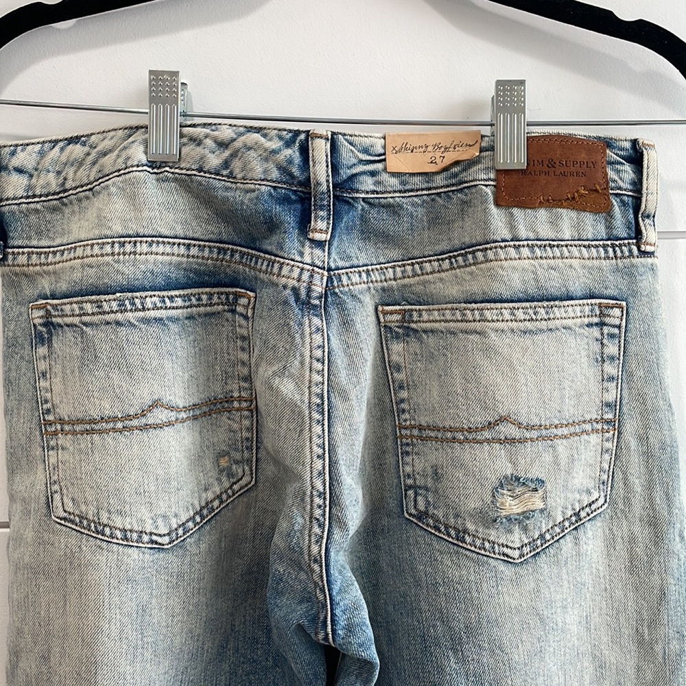 NWT Denim & Supply Ralph Lauren skinny boyfriend jeans, size 27 - Picture 4 of 5